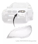 Lente Farol Bmw X5 2008 2009 2010 2011 2012 Esquerdo Motorista