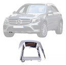 Aplique Cromado Grade Parachoque Mercedes Glc 2016 2017 2018