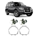 Par Projetores Farol de Milha com Suportes Mitsubishi Pajero Full 2015 2016 2017 2018 2019 2020