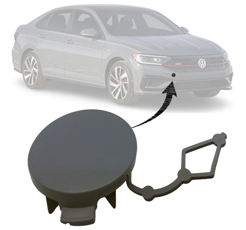 Tampa Reboque Parachoque Dianteiro Jetta 2019 2020 2021