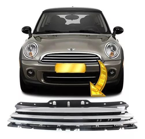 Grade Com Friso Cromado Mini Cooper 2007 2010 2012 2009