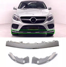 Kit 3 Friso Parachoque Dianteiro Mercedes Gle 400 Cromado