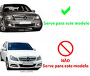 Mercedes C200 C280 Friso Cromado Parachoque Dianteiro Par
