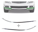 Mercedes C200 C280 Friso Cromado Parachoque Dianteiro Par
