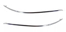 Mercedes C200 C280 Friso Cromado Parachoque Dianteiro Par