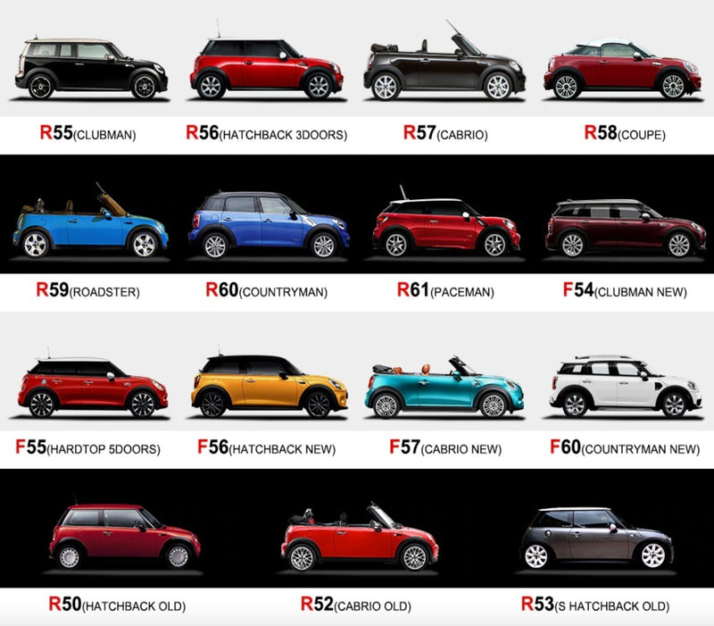 Capa Botão Puxador Tampa Porta Mala Mini Cooper S R55 R56 R50 R52 R57 R59 R58