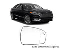 Lente Espelho Retrovisor Ford Fusion 2017 2018 2019 Lado PASSAGEIRO (Direito)