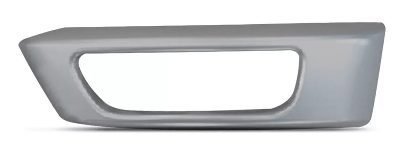 Moldura Farol Milha Neblina Range Rover Sport 2014 2015 2016 2017 Lado PASSAGEIRO (Direito) Prata