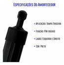 Par Amortecedor Elétrico para Porta-Malas do Toyota Hilux SW4 2016 2017 2018 2019 2020 2021 2022 6892071050 6891071050