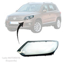 Lente Do Farol VW Tiguan 2013 2014 2015 2016 2017 Lado MOTORISTA (Esquerdo)