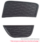 Grade Farol De Milha Neblina Evoque Dynamic 2012 2013 2014 2015 (2 Peças: Superior + Inferior)