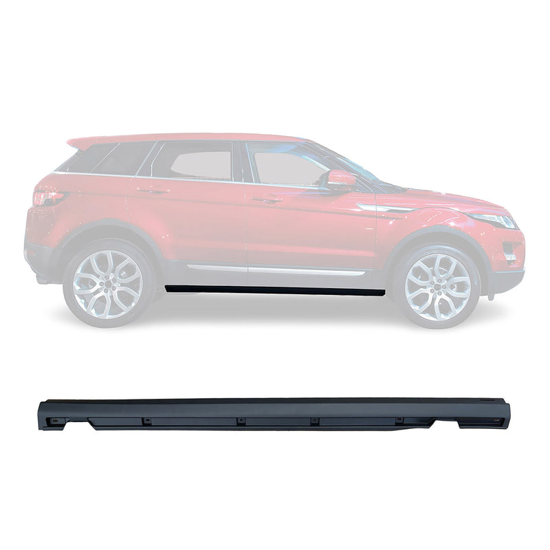 Moldura Spoiler Lateral Caixa De Ar Saia Evoque Pure Direito
