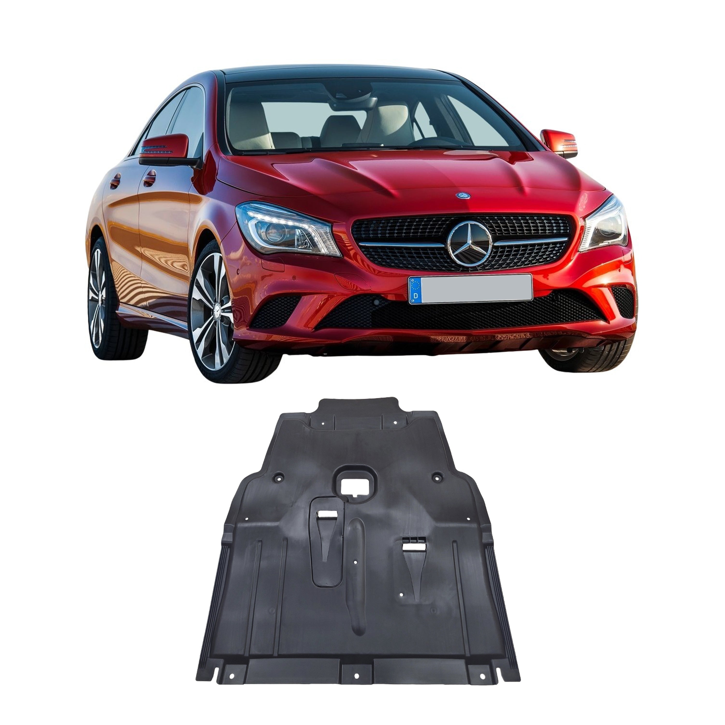 Protetor Carter Mercedes CLA 2012 2013 2014 2015 2016 2017 2018 a24652