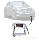 Aplique Cromado Grade Parachoque Mercedes Glc 2016 2017 2018