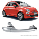 Maçaneta da Porta DIREITA para Fiat 500 2009 2010 2011 2012 2013 2014 2015 2016 2017 Lado do PASSAGEIRO