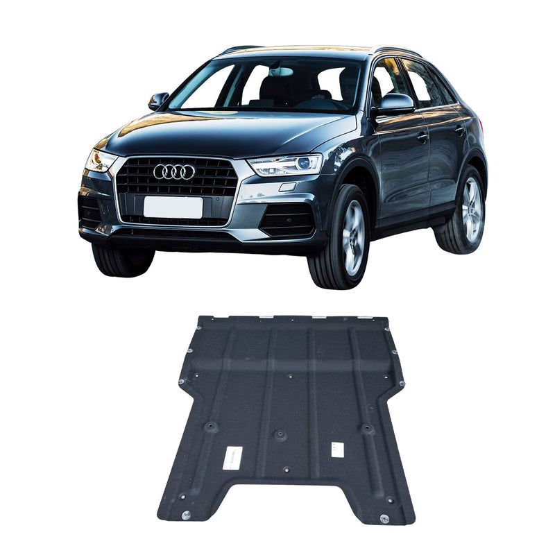 Protetor Do Carter Motor Acústico para Audi Q3 2012 2013 2014 2015 2016 2017 2018
