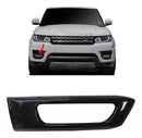 Moldura Farol Milha Neblina Range Rover Sport 2014 2015 2016 2017 Lado PASSAGEIRO (Direito) Preto