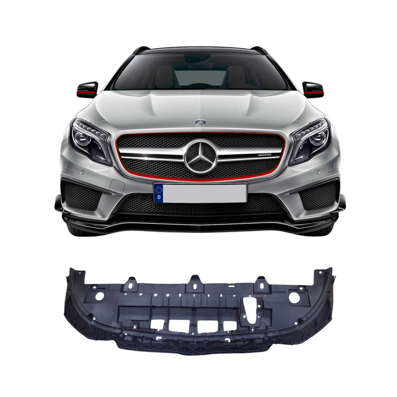 Defletor Inferior Parachoque Mercedes Gla45 Amg 2015 2016 2017 2018 2019