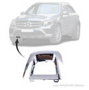 Aplique Cromado Grade Parachoque Mercedes Glc 2016 2017 2018