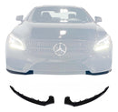 Par Friso Aplique PRETO Parachoque Dianteiro Mercedes Cls400 450 500 2015 2016 2017 2018