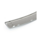 Par de Friso Cromado do Parachoque Dianteiro para Fiat 500 2009 2010