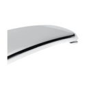 Par de Friso Cromado do Parachoque Dianteiro para Fiat 500 2009 2010