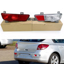 Par de Lanterna Parachoque Ré Cruze Hatch 2012 2013 2014 2015 2016 Traseiro Neblina Refletor
