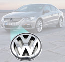 Emblema Logotipo VW Grade Dianteira para Volkswagem Passat CC 2009 2010 2011 e 2012