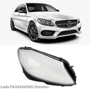 Lente Farol Mercedes Lado PASSAGEIRO C180 C200 C250 C300 2015 2016 2017 2018