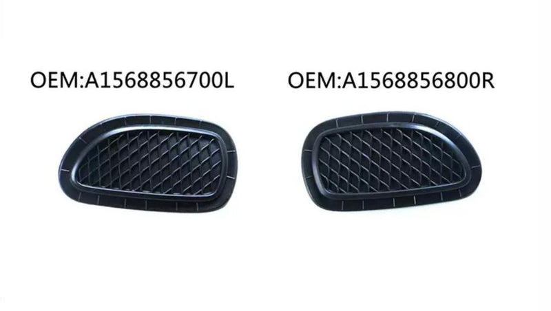 Par Grade Milha Parachoque Dianteiro Mercedes GLA 2018 2019 2020
